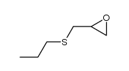 1,2-epoxy-3-propylmercapto-propane结构式