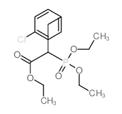 Benzenepropanoic acid, 4-chloro-.alpha.- (diethoxyphosphinyl)-, ethyl ester picture