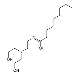 N-[2-[bis(2-hydroxyethyl)amino]ethyl]nonanamide Structure