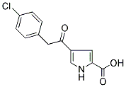 4-[2-(4-CHLOROPHENYL)ACETYL]-1H-PYRROLE-2-CARBOXYLIC ACID Structure