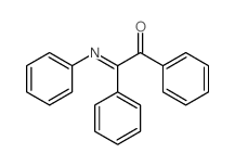 1,2-diphenyl-2-phenylimino-ethanone structure