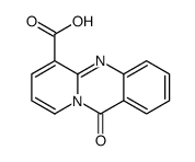 11-Oxo-11H-pyrido[2,1-b]quinazoline-6-carboxylic acid Structure