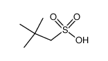 2,2-dimethylpropanesulfonic acid Structure