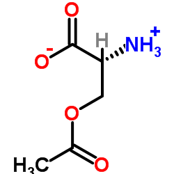 O-Acetyl-D-serine结构式