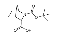 Rel-(1S,3S,4R)-2-(tert-butoxycarbonyl)-2-azabicyclo[2.2.1]heptane-3-carboxylic acid Structure