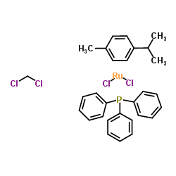 Dichloro(p-cymene)triphenylphosphineruthenium(II) dichloromethane adduct picture