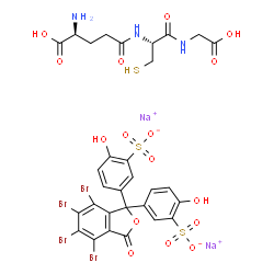 (sulfobromophthalein)glutathione conjugate结构式