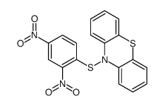 10-(2,4-dinitrophenyl)sulfanylphenothiazine结构式