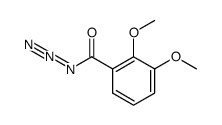 2.3-Dimethoxybenzoylazid结构式