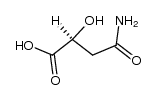 HO-Asn-OH Structure