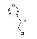 Ethanone, 2-chloro-1-(3-furanyl)- (9CI)结构式