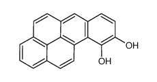 benzo[a]pyrene-9,10-diol Structure
