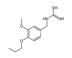 (3-methoxy-4-propoxyphenyl)methylthiourea结构式