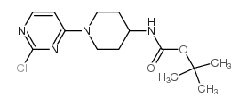 [1-(2-CHLORO-PYRIMIDIN-4-YL)-PIPERIDIN-4-YL]-CARBAMIC ACID TERT-BUTYL ESTER picture