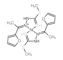 bis[N-[2-(1-aziridinyl)ethyl]salicylaldimino]nickel(II) Structure