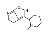 4H-Pyrrolo[3,2-d]isoxazole,5,6-dihydro-3-(1-methyl-2-piperidinyl)-(9CI) picture