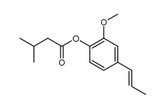 isoeugenyl isovalerate结构式