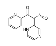 2-nitroso-2-(1H-pyrazin-2-ylidene)-1-pyridin-2-ylethanone结构式