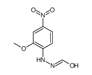 N-(2-methoxy-4-nitroanilino)formamide结构式