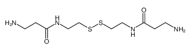 N,N'-(dithiodiethylene)bis[3-aminopropionamide] picture