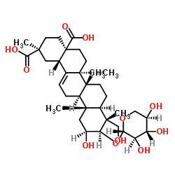 商陆皂苷戊结构式