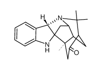 (3S)-1,3,4,4aβ,5,6aα,11,11b-Octahydro-11bβ,13,13-trimethyl-3α,6α:5β,11aβ-dimethano-2H-indolo[3,2-c]isoquinolin-2-one结构式