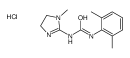 1-(2,6-dimethylphenyl)-3-(1-methyl-4,5-dihydroimidazol-2-yl)urea,hydrochloride结构式