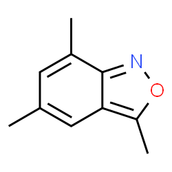 2,1-Benzisoxazole,3,5,7-trimethyl-(9CI) structure