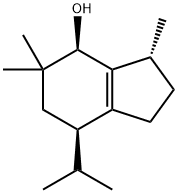 (3R)-2,3,4,5,6,7-Hexahydro-3β,5,5-trimethyl-7α-isopropyl-1H-inden-4α-ol结构式