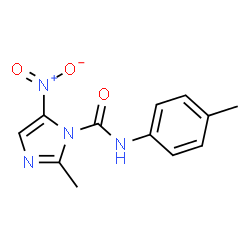 1H-Imidazole-1-carboxamide,2-methyl-N-(4-methylphenyl)-5-nitro-(9CI) structure