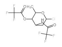 [6-chloro-2-methyl-4-[(2,2,2-trifluoroacetyl)amino]oxan-3-yl] 2,2,2-trifluoroacetate structure