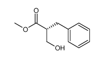 (R)-2-benzyl-3-hydroxypropanoic acid methyl ester Structure