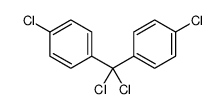 双(对氯苯基)二氯甲烷结构式