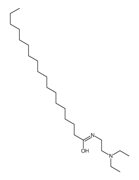 N-[2-(Diethylamino)ethyl]octadecanamide结构式