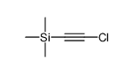 2-chloroethynyl(trimethyl)silane结构式