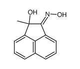 2-hydroxy-2-methylacenaphthylen-1(2H)-one oxime结构式