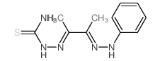 [[(3Z)-3-(phenylhydrazinylidene)butan-2-ylidene]amino]thiourea picture