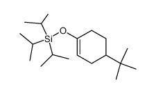 4-tert-butyl-1-(triisopropylsilyloxy)cyclohexene Structure