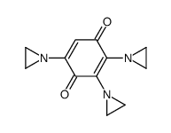 2,3,5-Tris(1-aziridinyl)-1,4-benzoquinone结构式