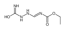 ethyl N-[(2-carbamoylhydrazinyl)methylidene]carbamate Structure