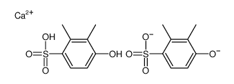 calcium bis(hydroxydimethylbenzenesulphonate)结构式