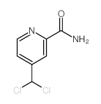 4-(dichloromethyl)pyridine-2-carboxamide Structure