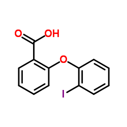 2-(2-Iodophenoxy)benzoic acid结构式