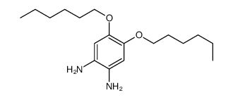 4,5-dihexoxybenzene-1,2-diamine Structure