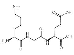 H-Lys-Gly-Glu-OH结构式