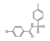 N-(4-chlorophenyl)sulfinyl-4-methylbenzenesulfonamide Structure