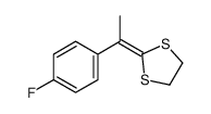 2-[1-(4-fluorophenyl)ethylidene]-1,3-dithiolane Structure