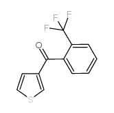 3-(2-TRIFLUOROMETHYLBENZOYL)THIOPHENE图片