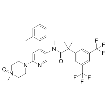 Netupitant N-Oxide structure