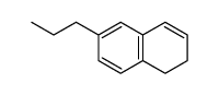 1,2-dihydro-6-n-propylnaphthalene结构式